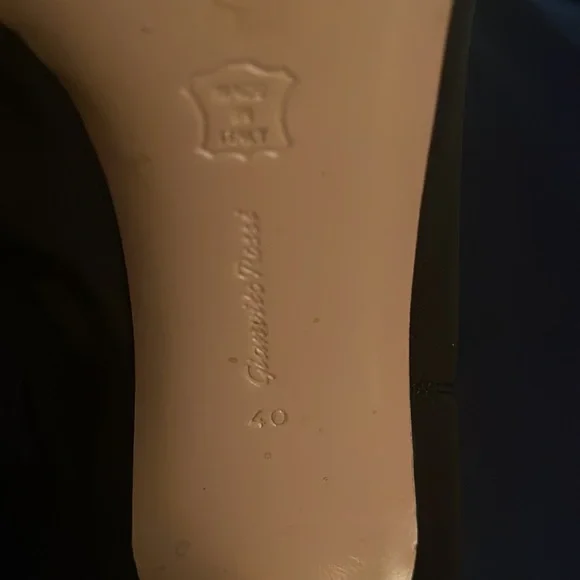 Gianvito Rossi Gotham Cuissard Peep Toe Thigh High Boots 🖤Black on black🖤 - Picture 8 of 15